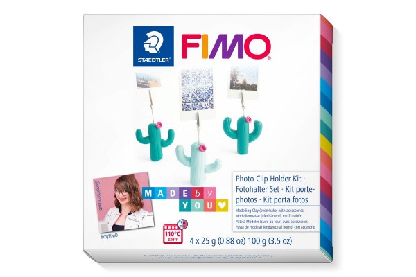 ΣΕΤ STAEDTLER FIMO SOFT DIY "CACTUS PHOTO HOLDER" ΜΕ ΟΔΗΓΙΕΣ ΚΑΙ ΑΞΕΣΟΥΑΡ